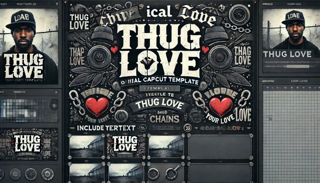 iCal CapCut Template Thug Love